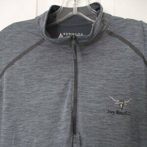Bermuda Sands Mens 1/4 Zip "Ivey Ranch C.C." (CA) Golf Sweater - Size Medium